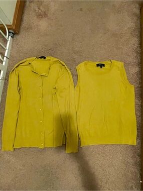 Jones New York blouse and tank set:size small